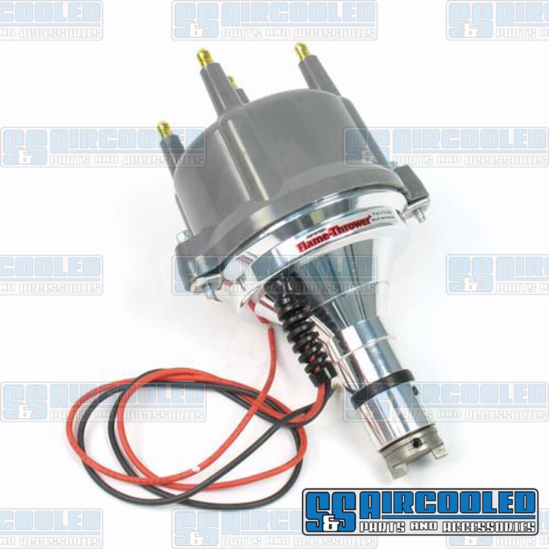 PerTronix VW Distributor, Billet, Centrifugal Advance w/Ignitor II Electronic Points, Grey Cap, D180813 PerTronix VW Distributor, Billet, Centrifugal Advance w/Ignitor II Electronic Points, Grey Cap, D180813