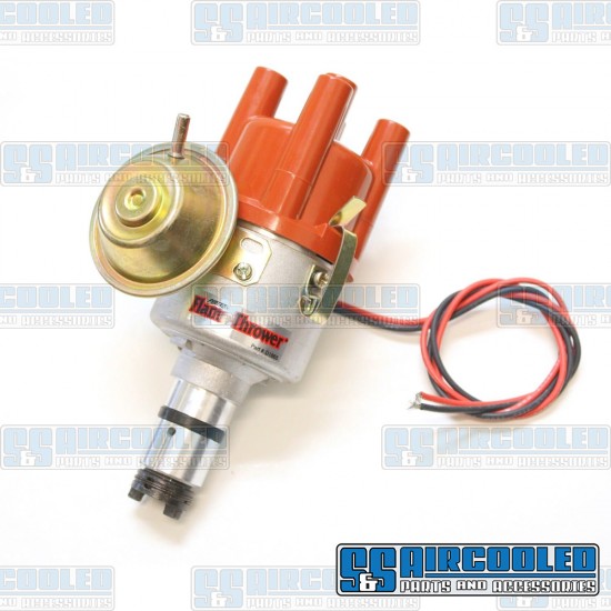 PerTronix VW Distributor, 043 Style, Vacuum Advance w/Ignitor II Electronic Points, D182504 PerTronix VW Distributor, 043 Style, Vacuum Advance w/Ignitor II Electronic Points, D182504