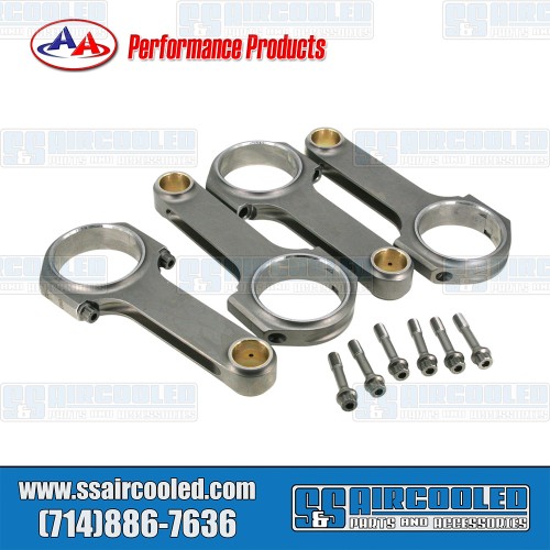 Connecting Rods, 5.394", 5/16" Bolts, H-Beam, VW Journal