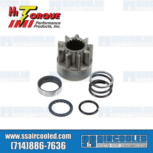 Starter Pinion Gear Kit, 12 Volt Flywheel