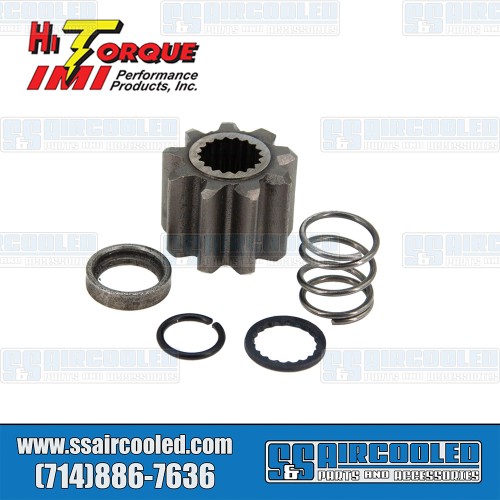 Starter Pinion Gear Kit, 6 Volt Flywheel