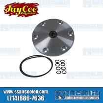 Sump Plate, Mag-Plate, 6-Bolt, Silver, Billet Aluminum