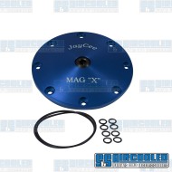 Sump Plate, Mag X-Plate, 8-Bolt, Blue Sump Plate, Mag X-Plate, 8-Bolt, Blue
