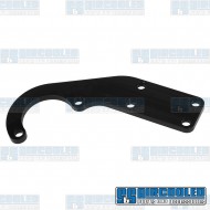Oil Filter Mount, Mounts to Exhaust Flange, Aluminum, Black Oil Filter Mount, Mounts to Exhaust Flange, Aluminum, Black