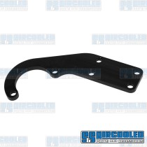 Oil Filter Mount, Mounts to Exhaust Flange, Aluminum, Black Oil Filter Mount, Mounts to Exhaust Flange, Aluminum, Black