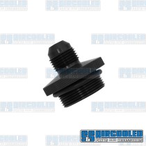 Oil Filler Cap/Breather, -8 AN Male Fitting, Aluminum, Black Oil Filler Cap/Breather, -8 AN Male Fitting, Aluminum, Black