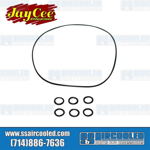 Sump Plate O-Ring Kit, Mag-Plate, 6-Bolt Sump Plate O-Ring Kit, Mag-Plate, 6-Bolt