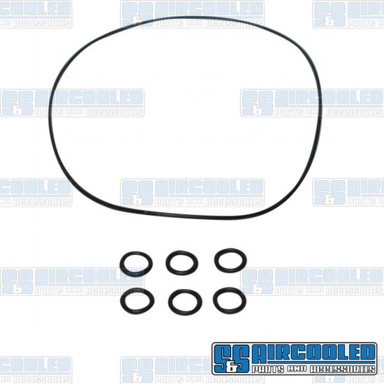 JayCee Enterprises VW Sump Plate O-Ring Kit, Mag-Plate, 6-Bolt, JC-2277-0