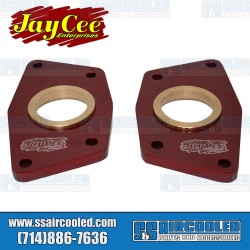 Spring Plate Retainers, For Stock Spring Plate, Aluminum, Red Spring Plate Retainers, For Stock Spring Plate, Aluminum, Red