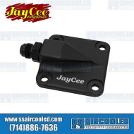 Oil Pump Cover, 8mm Studs, Full Flow Style, Billet Aluminum, Black Oil Pump Cover, 8mm Studs, Full Flow Style, Billet Aluminum, Black