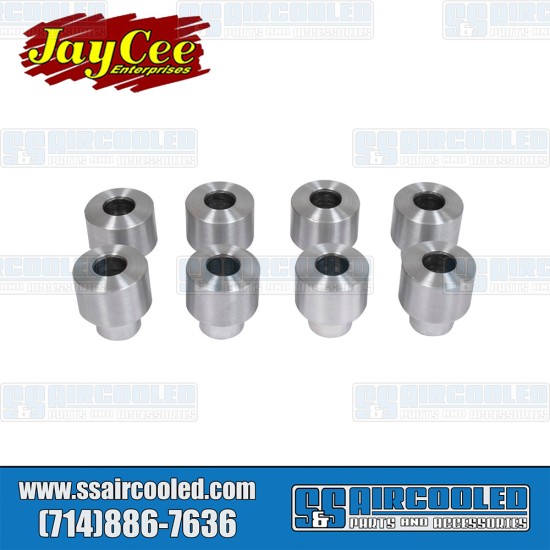 JayCee Enterprises Piston Pin Retainers, Button Style, Weisco, Aluminum, JC-2299-0