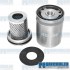 Oil Filter, SPEEDFLO Re-Usable, Billet Aluminum, Silver