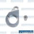 Distributor Clamp, Billet Aluminum, w/Ignition Timing Marks, Silver