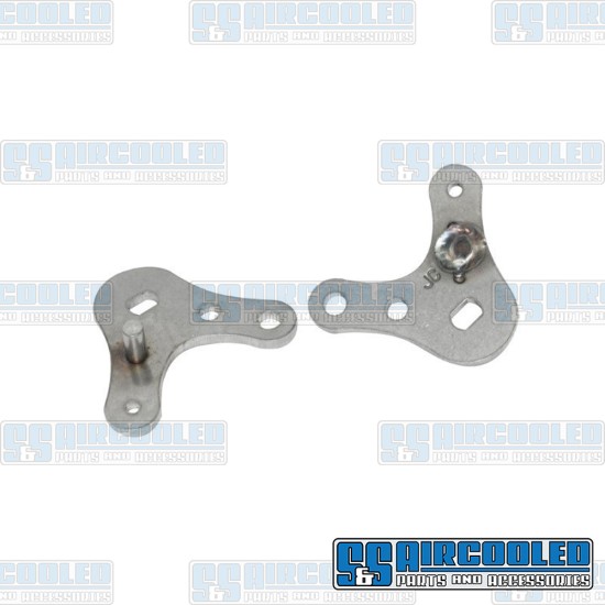JayCee Enterprises VW Carburetor Linkage Arms, IDA/EPC/BGD, Double Race, Stainless Steel, JC-4361-0 JayCee Enterprises VW Carburetor Linkage Arms, IDA/EPC/BGD, Double Race, Stainless Steel, JC-4361-0