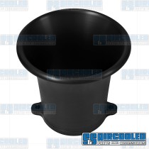Velocity Stack, Tall, 48 IDA/EPC, Billet Aluminum, Black Velocity Stack, Tall, 48 IDA/EPC, Billet Aluminum, Black