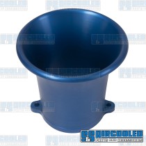 Velocity Stack, Tall, 48 IDA/EPC, Billet Aluminum, Blue Velocity Stack, Tall, 48 IDA/EPC, Billet Aluminum, Blue