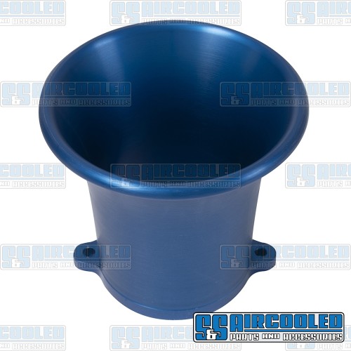 Velocity Stack, Tall, 48 IDA/EPC, Billet Aluminum, Blue Velocity Stack, Tall, 48 IDA/EPC, Billet Aluminum, Blue