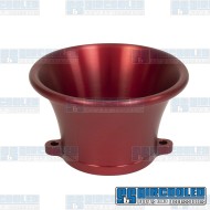 Velocity Stack, Shorty, IDA, Billet Aluminum, Red Velocity Stack, Shorty, IDA, Billet Aluminum, Red
