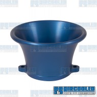Velocity Stack, Short, 48 IDA/EPC, Billet Aluminum, Blue