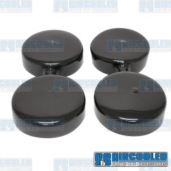 Velocity Stack Covers, IDA/EPC Billet Velocity Stacks, Black Velocity Stack Covers, IDA/EPC Billet Velocity Stacks, Black