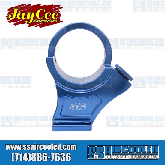 Jaycee VW Billet Alternator/Generator Stand, 12 Volt, Blue, JC-4519-0, VW Bug, Bus, Ghia, Super Beetle, Thing Jaycee VW Billet Alternator/Generator Stand, 12 Volt, Blue, JC-4519-0, VW Bug, Bus, Ghia, Super Beetle, Thing