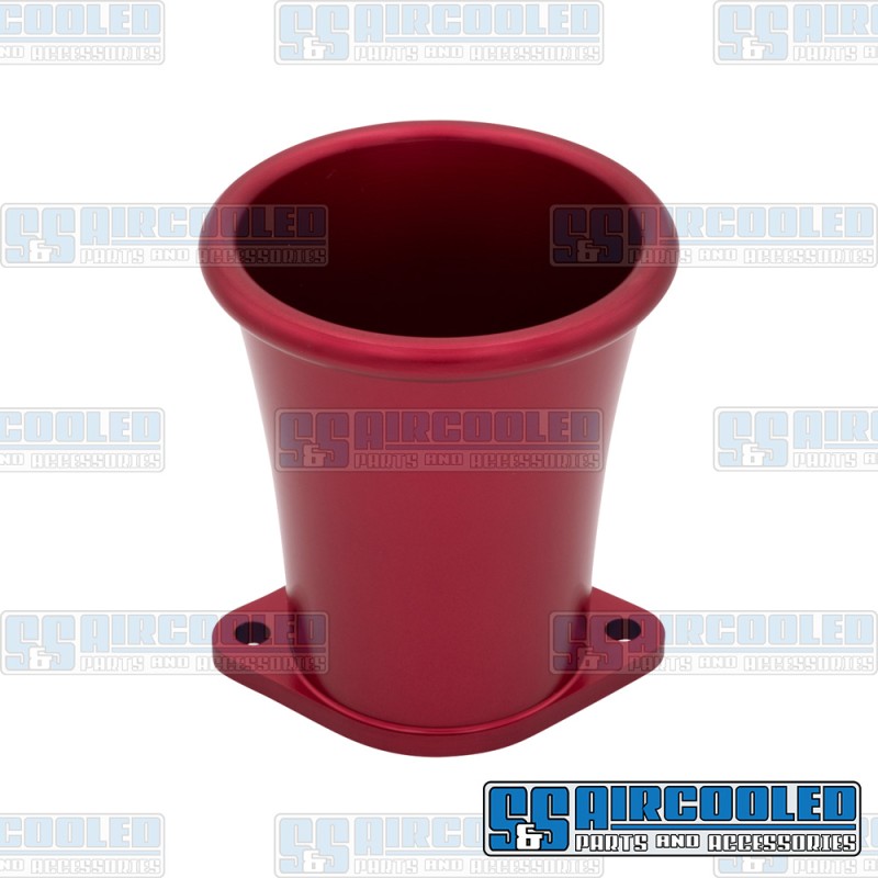 JayCee Enterprises VW Velocity Stack, IDF/DRLA/HPMX, Billet Aluminum, Red, JC-4532-0