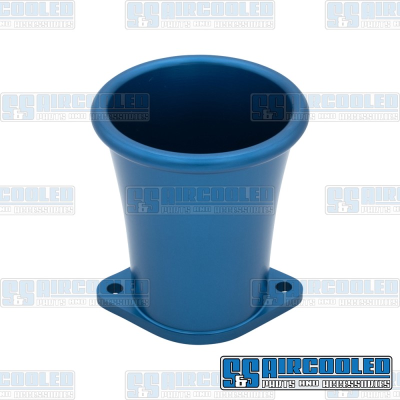 JayCee Enterprises VW Velocity Stack, IDF/DRLA/HPMX, Billet Aluminum, Blue, JC-4536-0