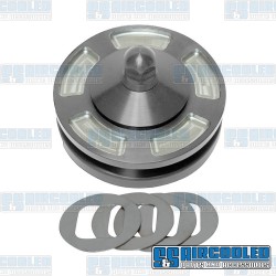 Alternator/Generator Pulley, Aluminum, Silver