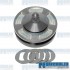 Alternator/Generator Pulley, Aluminum, Silver