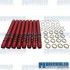 Pushrod Tubes, Leak-Proof, Red