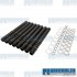 Pushrod Tubes, Leak-Proof, Black