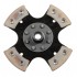 Clutch Disc, 200mm, 4-Puck