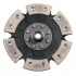Clutch Disc, 200mm, 6-Puck
