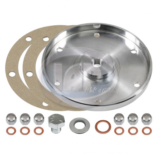 MST VW Sump Plate, Billet Aluminum, Silver, M10120100