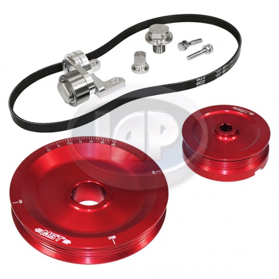 MST VW Serpentine Pulley Kit, The Original, Red, M10400110