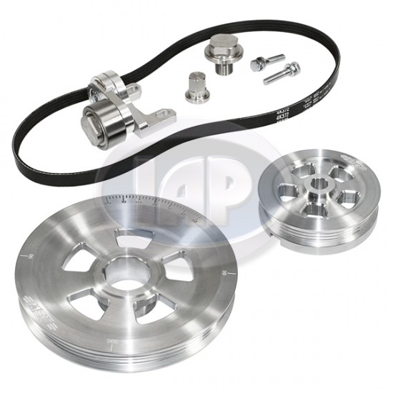 MST VW Serpentine Pulley Kit, Renegade, Silver, M10400300