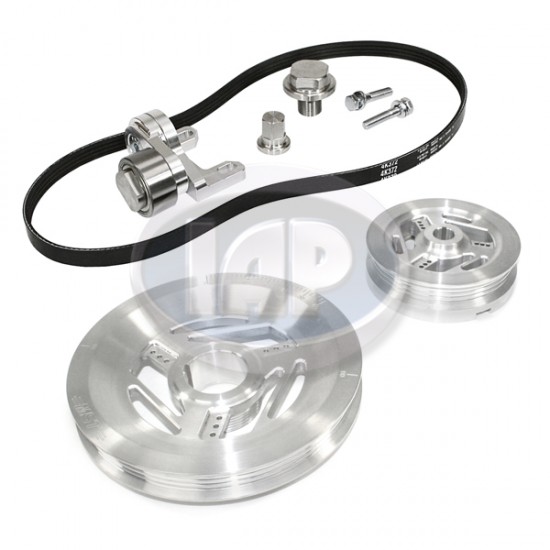 MST VW Serpentine Pulley Kit, Raptor, Silver, M10400400