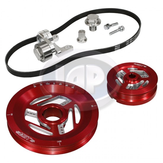 MST VW Serpentine Pulley Kit, Raptor, Red, M10400410