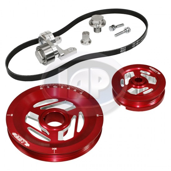 MST VW Serpentine Pulley Kit, Excalibur, Red, M10400510