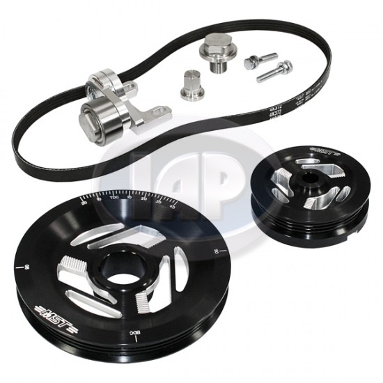 MST VW Serpentine Pulley Kit, Excalibur, Black, M10400530