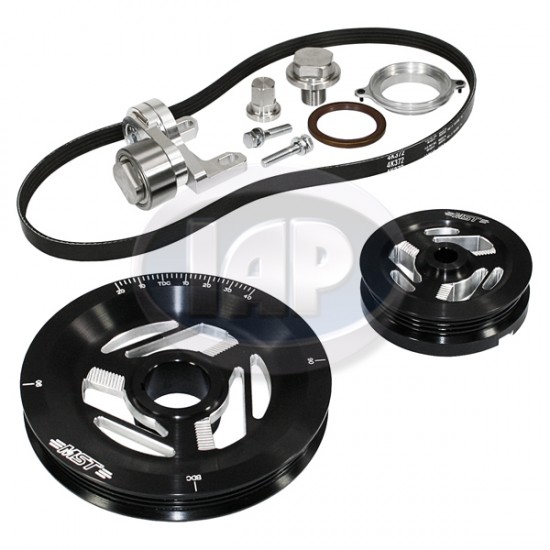 MST VW Serpentine Pulley Kit, Excalibur, Sand Seal, Black, M10400531