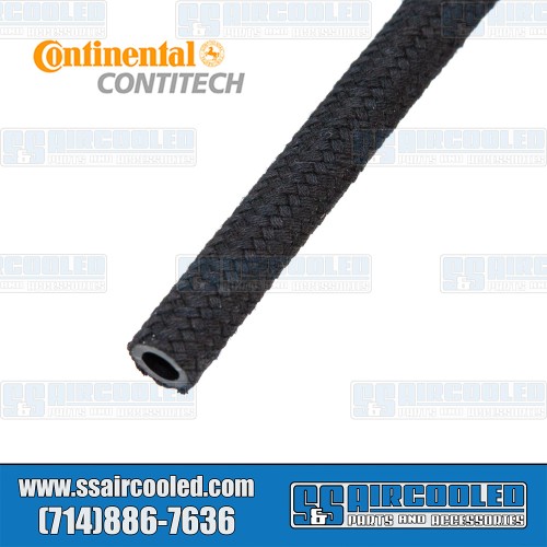 Fuel Hose, 7mm, Braided
