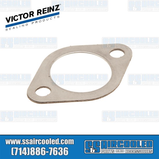 Victor Reinz VW Exhaust Gasket, Manifold to Cylinder Head, Stock, Metal & Fiber, N90131602