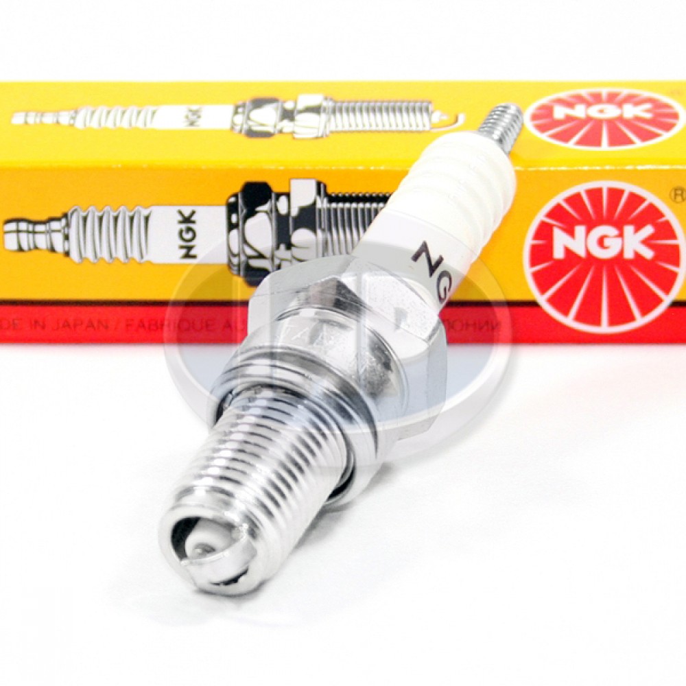 NGK Spark Plug, D8EA, 12 x 19mm, VW Bug, Super Beetle, Ghia, Bus, Type 3, Thing