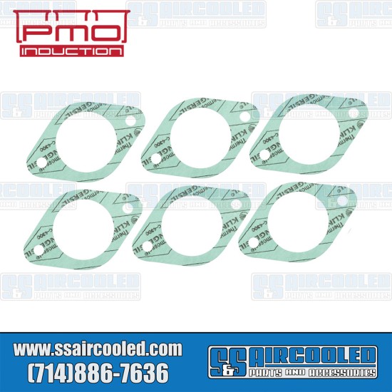 PMO Induction VW Carburetor Base Gaskets, Carburetor to Manifold, 46mm, PMO-133-0