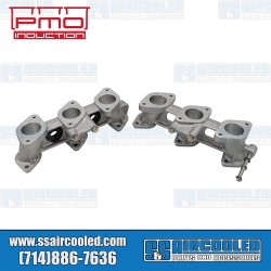 Intake Manifolds, 40mm x 32mm, 82mm Tall, Carbureted or MFI Injection, 2.0-2.4L Engine Intake Manifolds, 40mm x 32mm, 82mm Tall, Carbureted or MFI Injection, 2.0-2.4L Engine