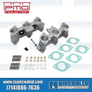 Intake Manifolds, 40mm x 37mm, 100mm Tall, Carbureted or MFI Injection, 2.2-2.7L Engine Intake Manifolds, 40mm x 37mm, 100mm Tall, Carbureted or MFI Injection, 2.2-2.7L Engine