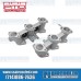 PMO Induction VW Intake Manifolds, 40mm x 37mm, 100mm Tall, Carbureted or MFI Injection, 2.2-2.7L Engine, PMO-903-0 PMO Induction VW Intake Manifolds, 40mm x 37mm, 100mm Tall, Carbureted or MFI Injection, 2.2-2.7L Engine, PMO-903-0