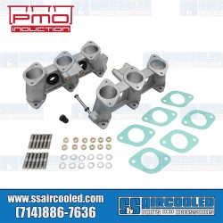 Intake Manifolds, 40mm x 37mm, 100mm Tall, Carbureted or MFI Injection, 2.2-2.7L Engine Intake Manifolds, 40mm x 37mm, 100mm Tall, Carbureted or MFI Injection, 2.2-2.7L Engine