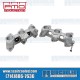 PMO Induction VW Intake Manifolds, 46mm x 39mm, 100mm Tall, Carbureted or MFI Injection, 2.7-3.0L Engine, PMO-904-0